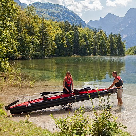 Boat trolleys, slipping wheels