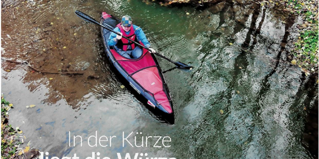 Testbericht über TRAMPER S im Kanu-Magazin 1/26