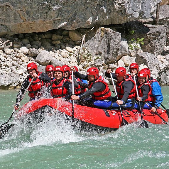 Rafting/Gruppen