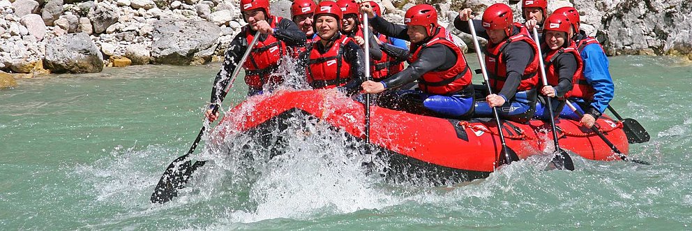 Rafting/Gruppen