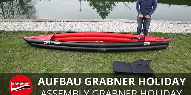 Grabner kayak assembly in only 3 minutes