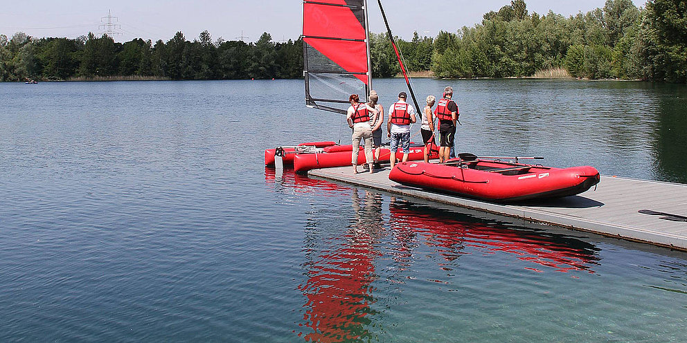 Boat test / Düsseldorf - Sandhofsee